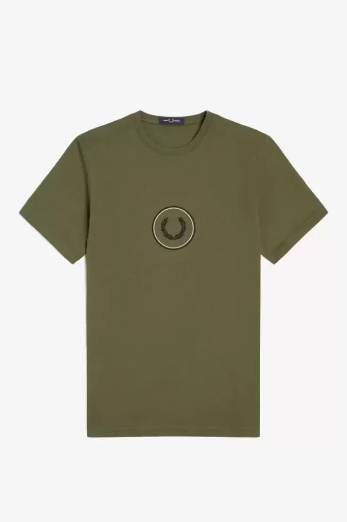 T-shirt pour homme avec logo Circle Branding
