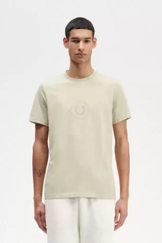 T-shirt pour homme avec logo Circle Branding