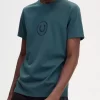 T-shirt pour homme avec logo Circle Branding