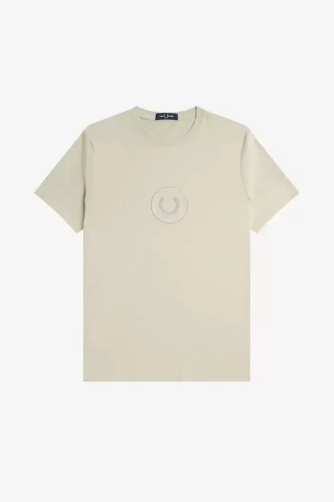 T-shirt pour homme avec logo Circle Branding