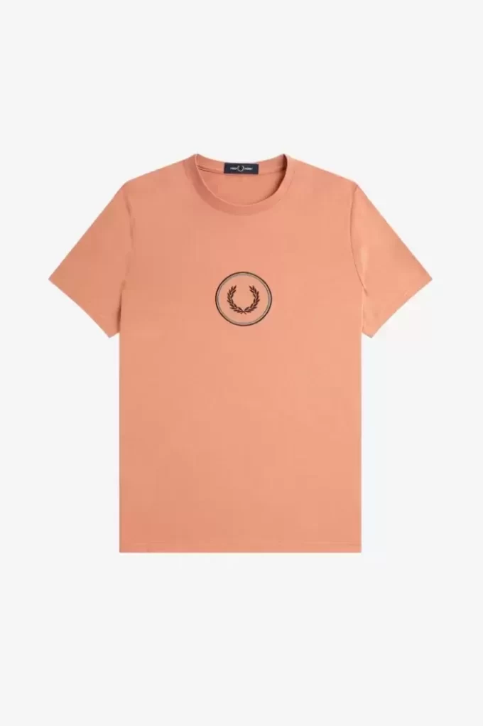 T-shirt pour homme avec logo Circle Branding