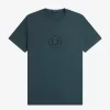T-shirt pour homme avec logo Circle Branding