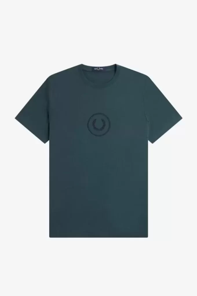 T-shirt pour homme avec logo Circle Branding