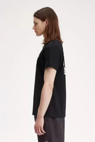 T-shirt pour homme avec motif couronne de laurier