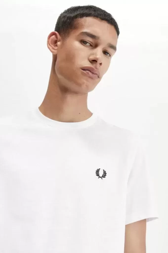 T-shirt pour homme avec motif couronne de laurier