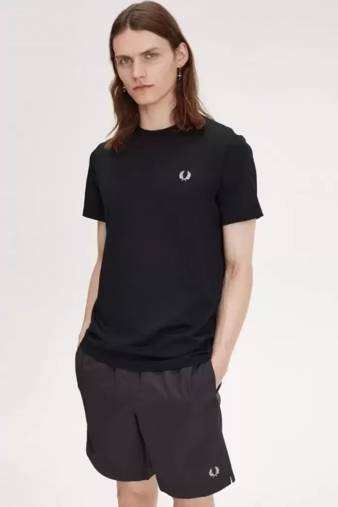 T-shirt pour homme avec motif couronne de laurier