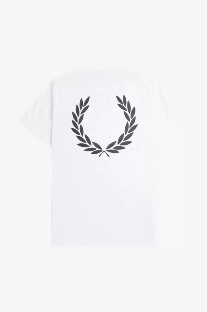 T-shirt pour homme avec motif couronne de laurier