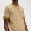 T-shirt pour homme à micro-damier