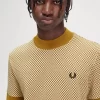 T-shirt pour homme à micro-damier