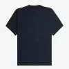 T-shirt à rayures dégradées pour homme