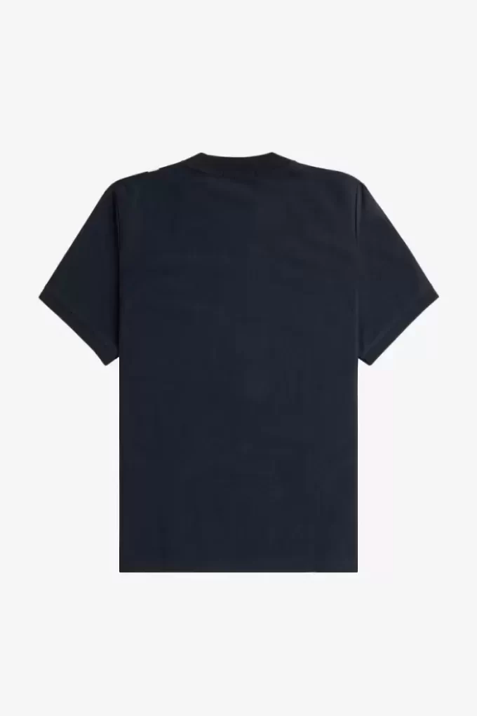 T-shirt à rayures dégradées pour homme