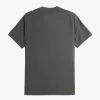T-shirt à rayures dégradées pour homme