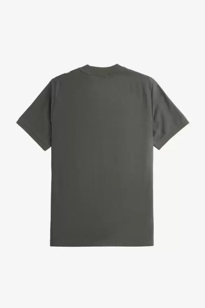 T-shirt à rayures dégradées pour homme
