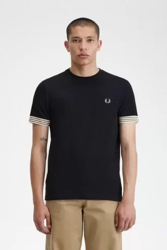 T-shirt à rayures pour homme