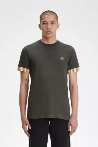 T-shirt à rayures pour homme
