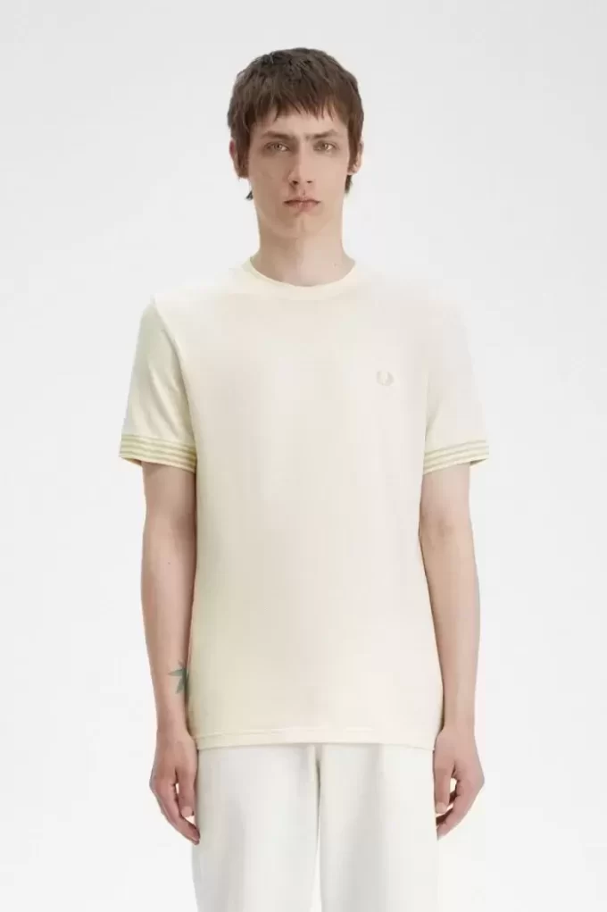 T-shirt à rayures pour homme