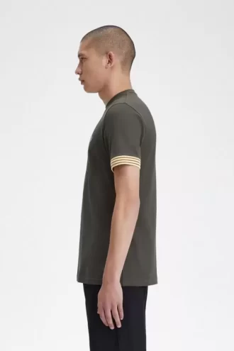 T-shirt à rayures pour homme