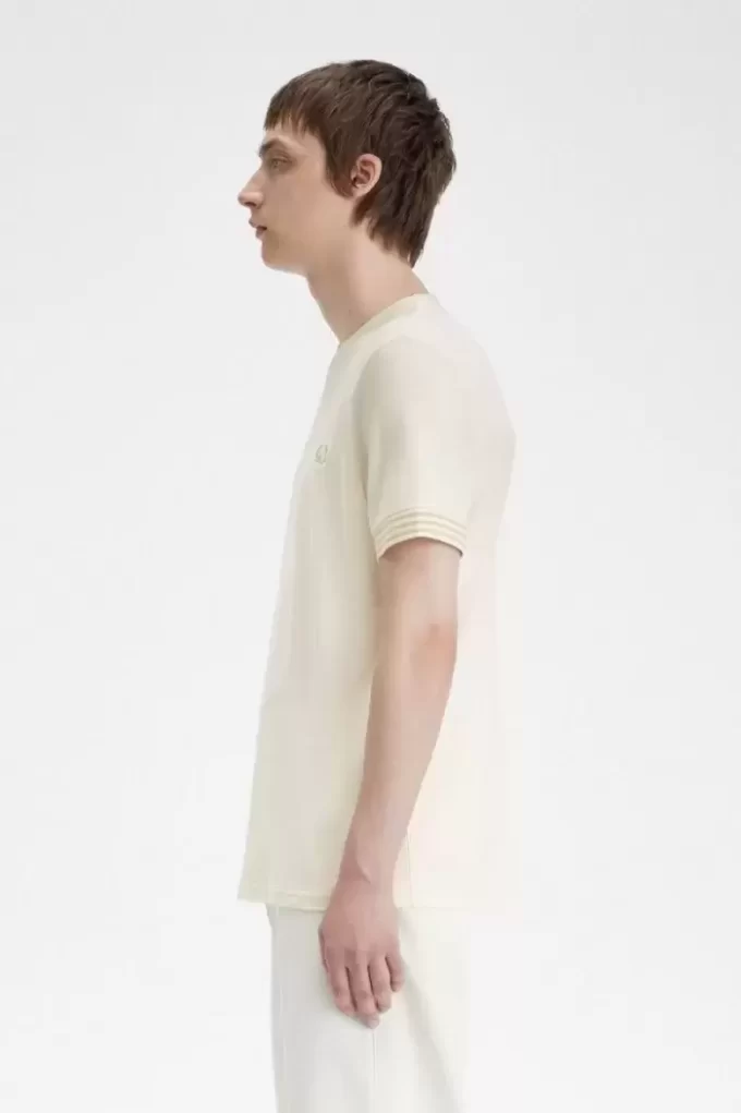 T-shirt à rayures pour homme