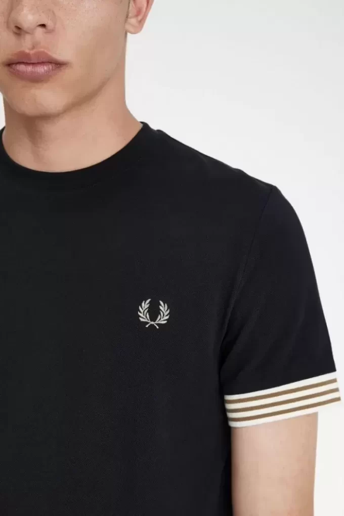 T-shirt à rayures pour homme