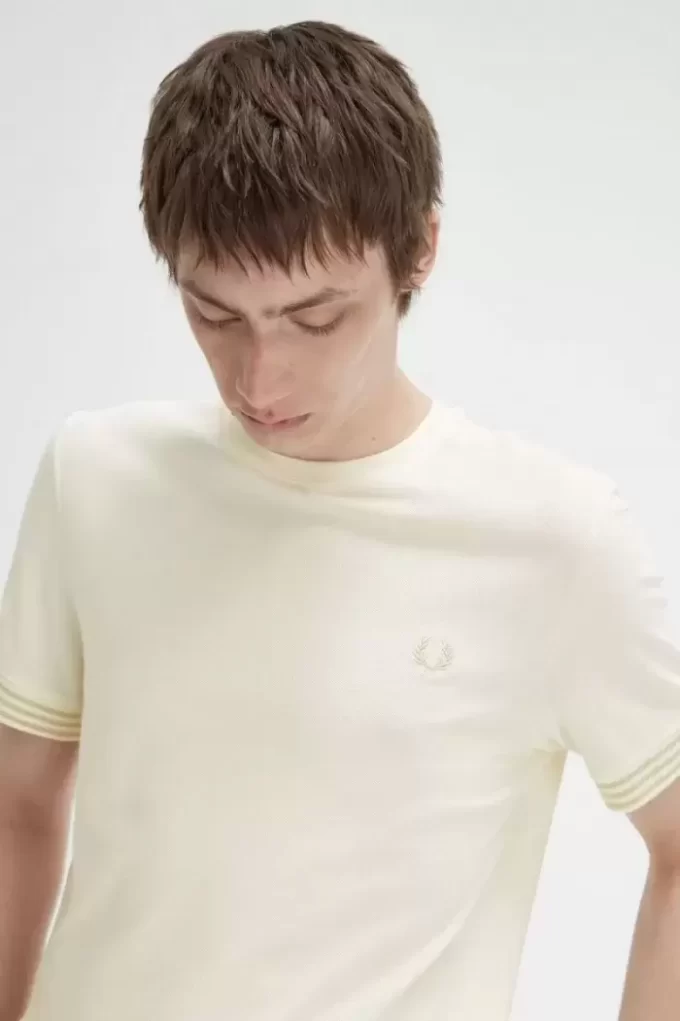 T-shirt à rayures pour homme