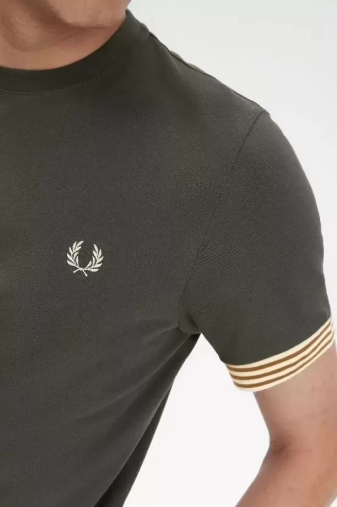T-shirt à rayures pour homme