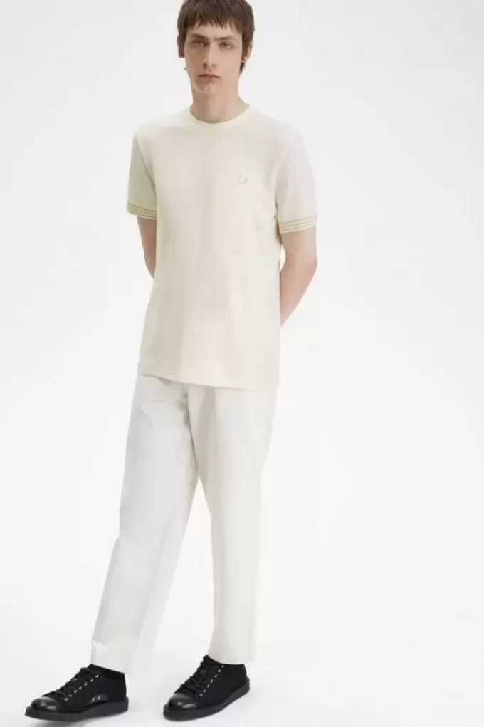 T-shirt à rayures pour homme