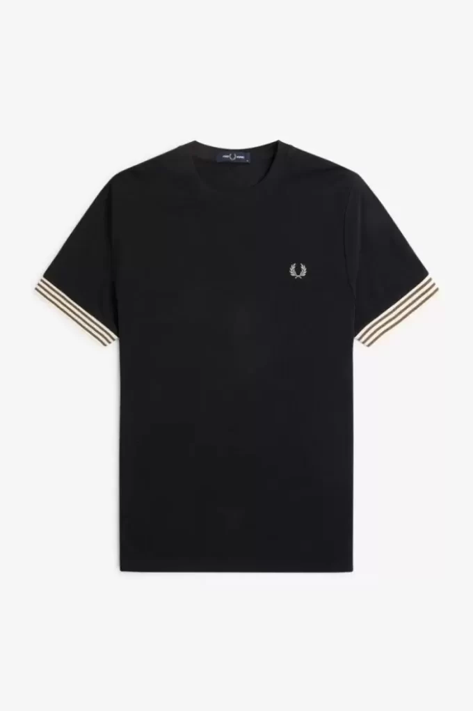 T-shirt à rayures pour homme