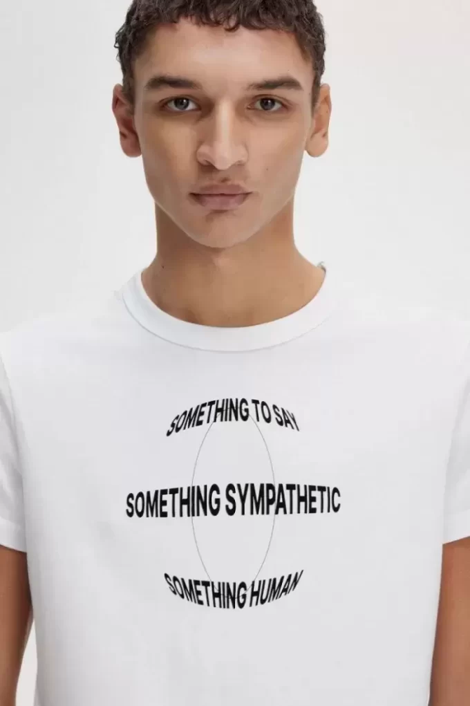 T-shirt slim imprimé pour homme