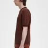 T-shirt tricoté texturé pour homme