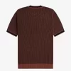 T-shirt tricoté texturé pour homme