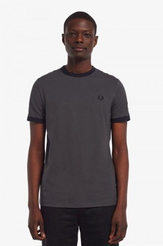 T-shirts à bande tonale Ringer