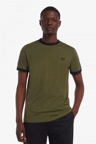 T-shirts à bande tonale Ringer