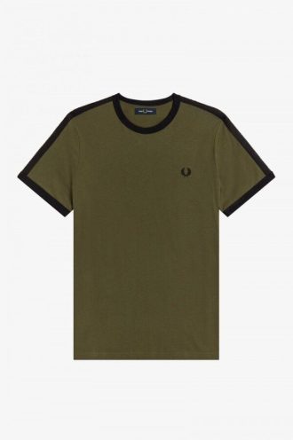 T-shirts à bande tonale Ringer