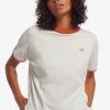 T-shirts à bordure tricotée