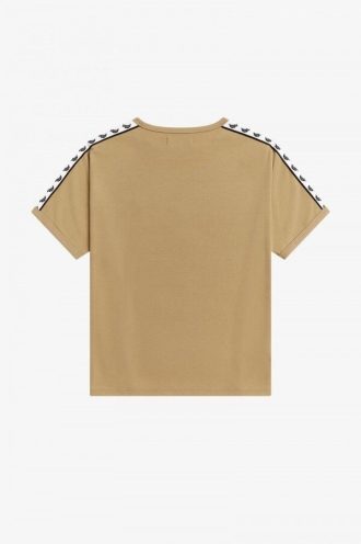 T-shirts Boxy à bandes adhésives