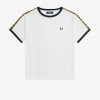 T-shirts Boxy à bandes adhésives