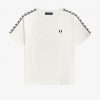 T-shirts Boxy à bandes adhésives