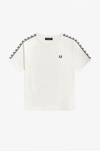 T-shirts Boxy à bandes adhésives