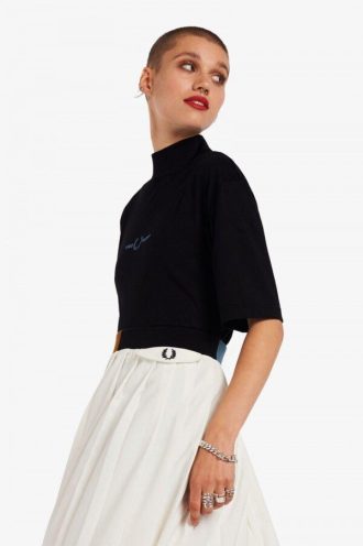 T-shirts à col haut de marque