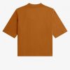 T-shirts à col montant avec détails de badge