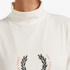 T-shirts à col roulé avec couronne de laurier