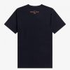 T-shirts à couronne de laurier floquée