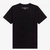 T-shirts à couronne de laurier floquée