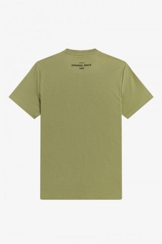 T-shirts à couronne de laurier floquée