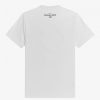 T-shirts à couronne de laurier floquée