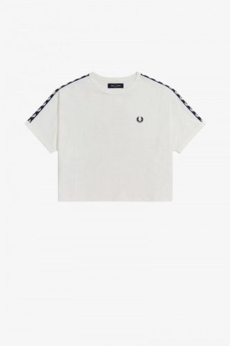 T-shirts courts à bandes contrastantes