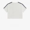 T-shirts courts à bandes contrastantes