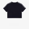 T-shirts courts à bandes contrastantes