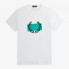 T-shirts à imprimé couronne de laurier
