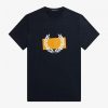 T-shirts à imprimé couronne de laurier